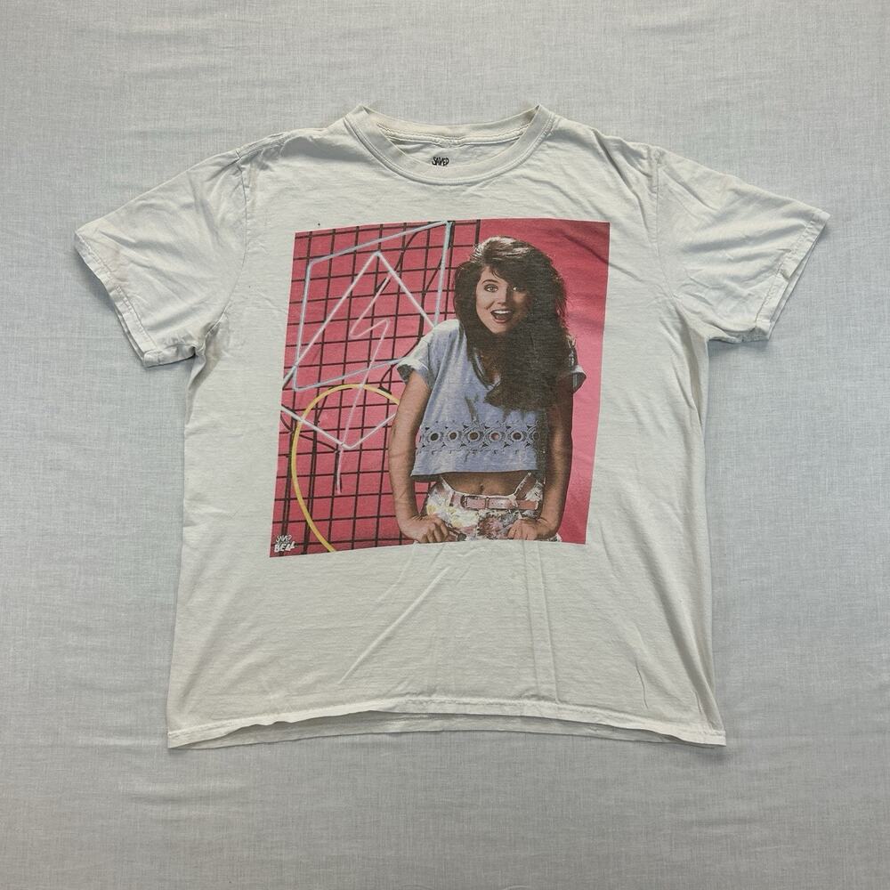 Ripple Junction Saved by the Bell T-Shirt Women's Large Graphic Short Sleeve Tee